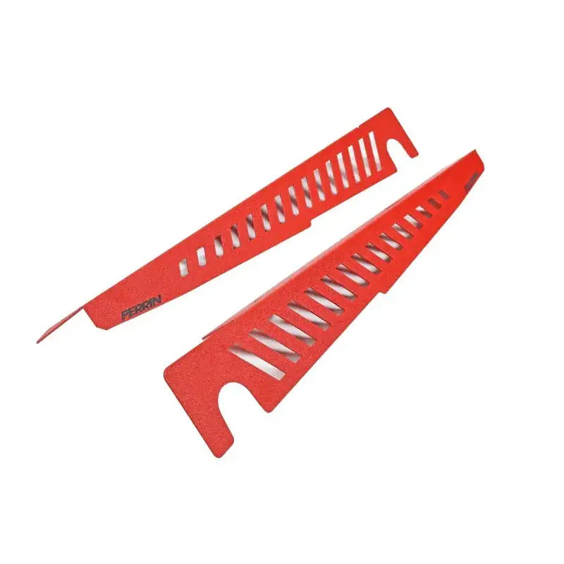 Perrin 22-23 Subaru WRX Fender Shroud Set - Red - Truck & Automotive