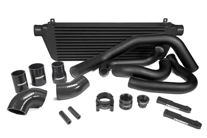 Perrin 22-23 Subaru WRX Front Mount Intercooler Kit (Black Tubes & Black Core) - Truck Automotive