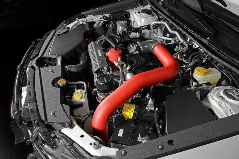Perrin 22-23 Subaru WRX Front Mount Intercooler Kit (Red Tubes & Black Core) - Truck Automotive