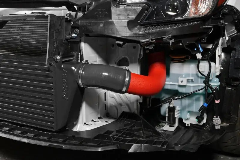 Perrin 22-23 Subaru WRX Front Mount Intercooler Kit (Red Tubes & Black Core) - Truck Automotive