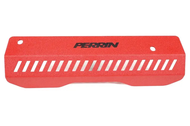 Perrin 22-23 Subaru WRX Pulley Cover (Short Version - Works w/AOS System) - Red - Truck & Automotive