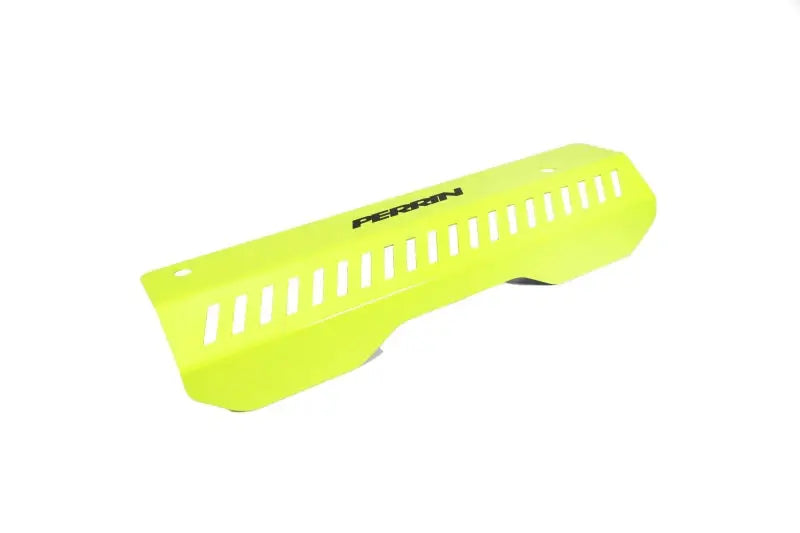 Perrin 22-23 Subaru WRX Pulley Cover (Short Version - Works w/AOS System) - Neon Yellow - Truck & Automotive