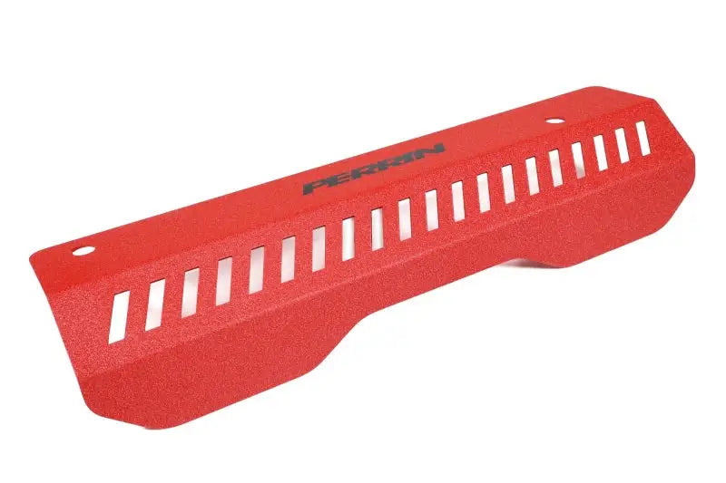 Perrin 22-23 Subaru WRX Pulley Cover (Short Version - Works w/AOS System) - Red - Truck & Automotive