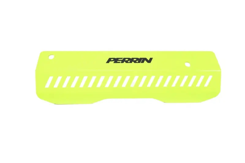 Perrin 22-23 Subaru WRX Pulley Cover (Short Version - Works w/AOS System) - Neon Yellow - Truck & Automotive