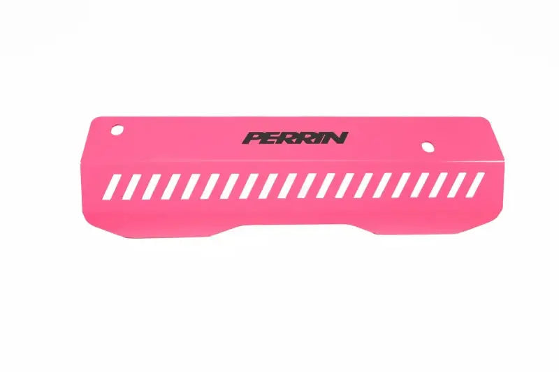 Perrin 22-23 Subaru WRX Pulley Cover (Short Version - Works w/AOS System) - Hyper Pink - Truck & Automotive