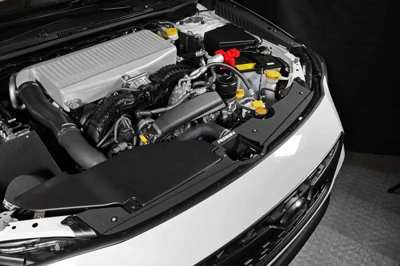 Perrin 22-23 Subaru WRX Radiator Shroud - Black Wrinkle - Cooling