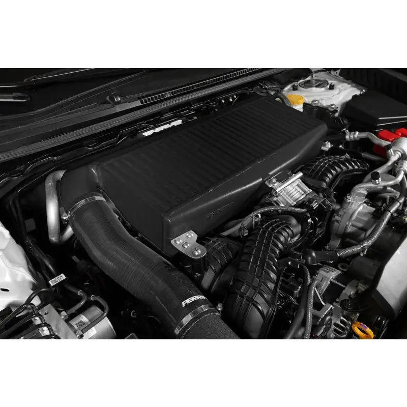 Perrin Performance PSP-ITR-330BK Perrin 22-23 Subaru WRX Top Mount Intercooler (TMIC) - Black