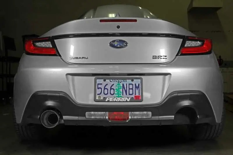 Perrin 22+ BRZ/GR86 Exhaust Cutout Plate (Right Side For Single Outlet Exhaust Systems) 