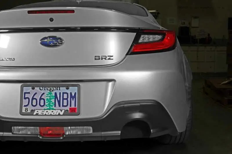 Perrin 22+ BRZ/GR86 Exhaust Cutout Plate (Right Side For Single Outlet Exhaust Systems) 