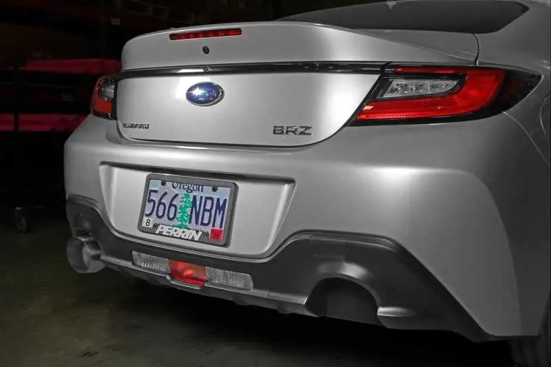 Perrin 22+ BRZ/GR86 Exhaust Cutout Plate (Right Side For Single Outlet Exhaust Systems) 