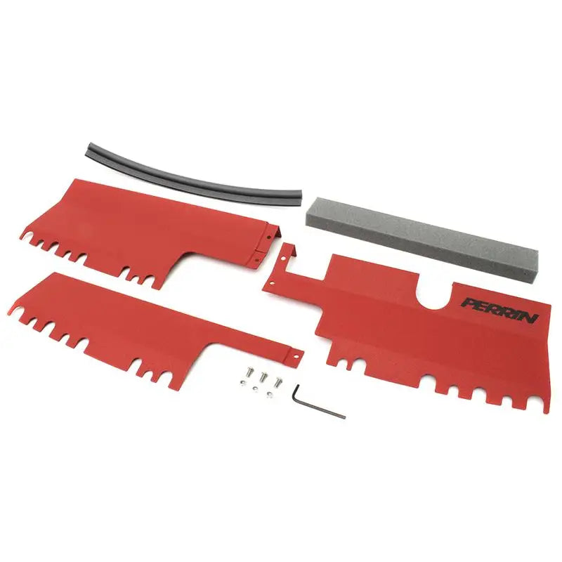 Perrin Performance PSP-ENG-512RD Perrin 2015 WRX/STi Red Radiator Shroud