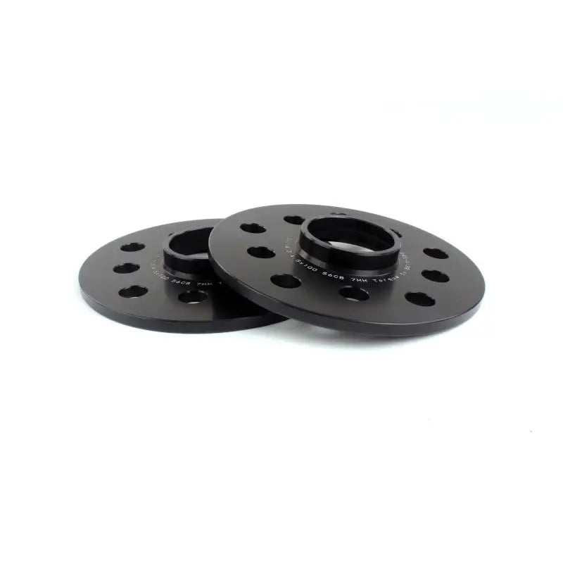 Perrin Performance PSP-WHL-107BK Perrin Subaru 5x114.3/5x100 7mm Slip-On Wheel Spacers - w/ 56mm Hubs (No Studs)