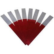 Peterson Manufacturing 465K Towing Lights & Reflectors - Red Silver