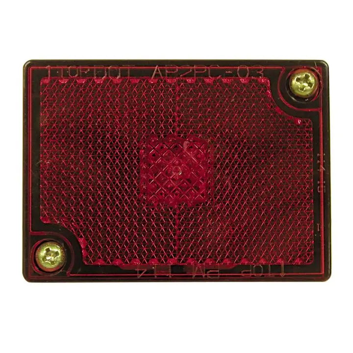 Peterson Manufacturing V114R Lighting - Clear Red