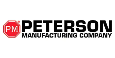 Peterson Mfg logo on Peterson Mfg 35A-MV-BT2 LED product 125’x2’ BT2