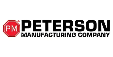 Peterson Manufacturing Company logo on Peterson Mfg 35R-MV-BT2 LED M/C Pc Mv Bt2