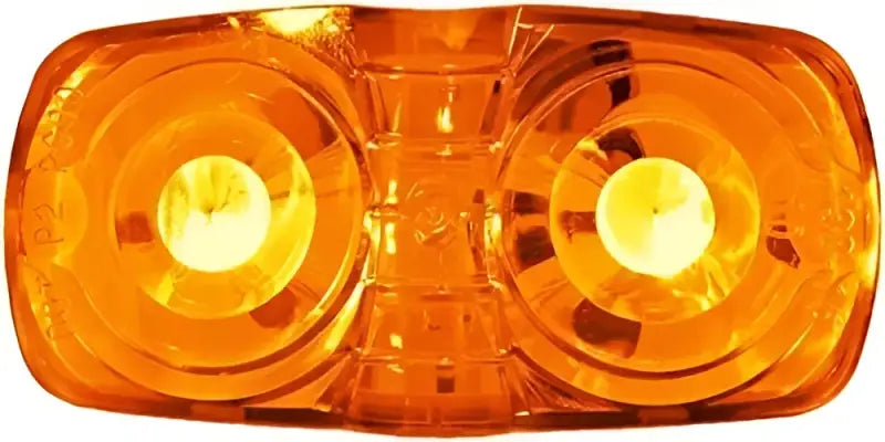 Peterson Mfg 38A-MV-BT2 Led M/C Pc Mv Rect Dbl Bulls-Eye 4’ - Clearance Light
