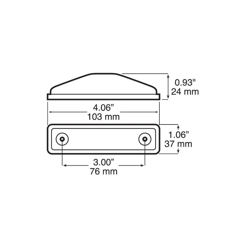 Peterson MFG Limited Lifetime Warranty Clearance Light 169A - Led