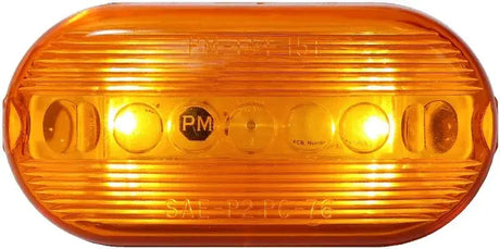 Oval amber LED light for Peterson Mfg V35A-BT2 led PC Lgt in the Peterson Mfg V35A-BT2 series