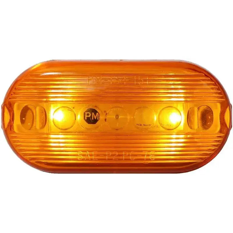 Oval amber LED light for Peterson Mfg V35A-BT2 led PC Lgt in the Peterson Mfg V35A-BT2 series