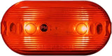 Peterson Mfg V35R-BT2 LED oblong red marker light for trucks and vehicles