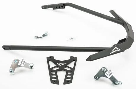 PFB350-FBK Bumper Front Pol Axys Bk With Support