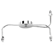 GOODRIDGE PFTEEN Front Brake Spider Narrow Chrome 3an Fittings