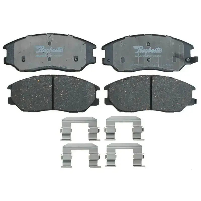 Automotive brake pad set for brakes disc brake systems, part of PGD1013C R/M Brakes