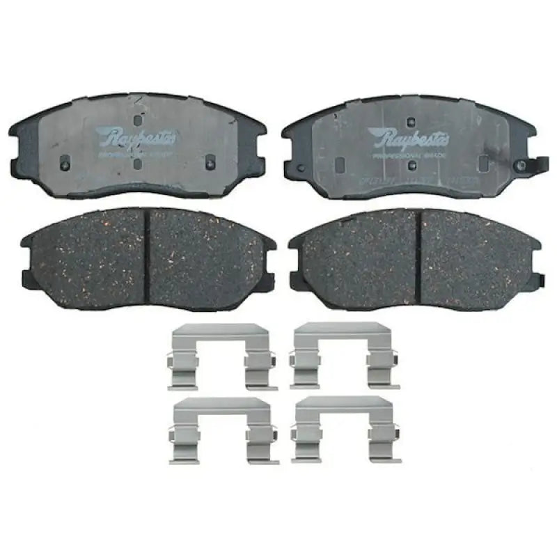 Automotive brakes disc brake pad set PGD1013C R/M with hardware for stopping power