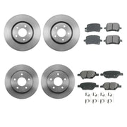 Car brake rotors and pads for PGD1028AM R/M Brake Pad Set, durable brake pad set