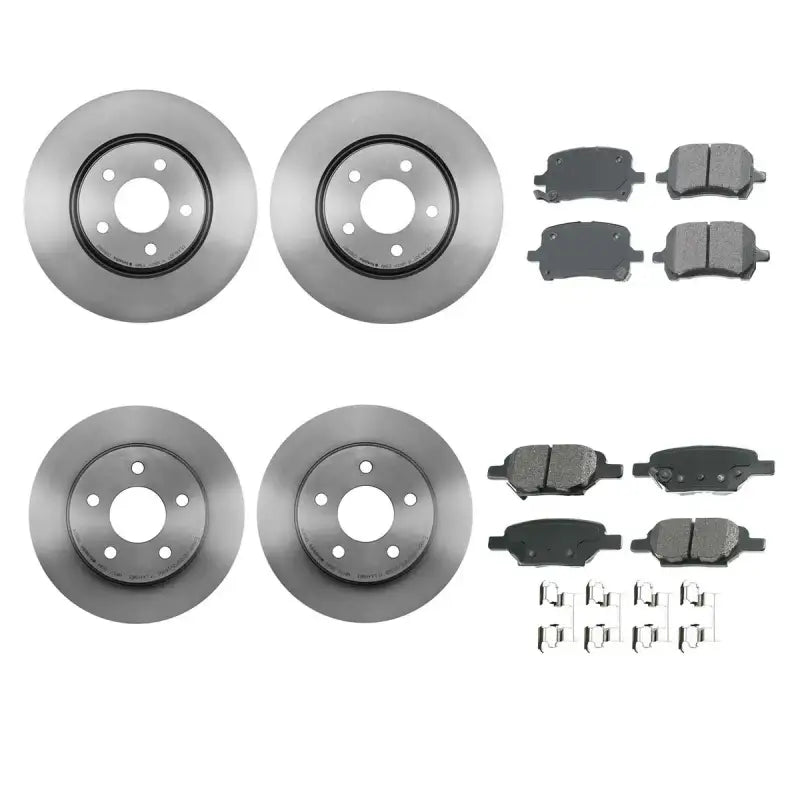Car brake rotors and pads for PGD1028AM R/M Brake Pad Set, durable brake pad set