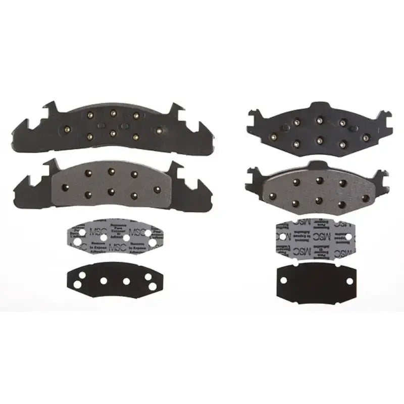 Automotive brake pad sets for PGD259M R/M disc brakes and brakes disc brakes