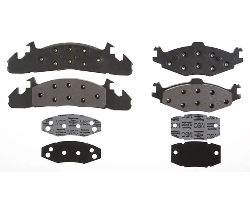 Automotive brake pad sets for PGD259M R/M disc brakes and brakes disc brakes