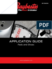 Raybestos PGD415M brakes friction brakes application guide for reliable stopping performance