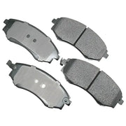 Four car brake pads from PGD700C R/M Brake Pad Set, perfect brake pad set for your vehicle
