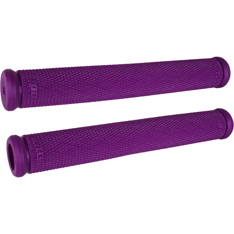 ODI One Piece Grips Purple 8" for Powersports