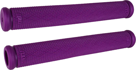ODI One Piece Grips Purple 8" for Powersports