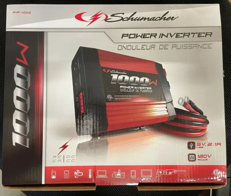 PIF-1000 Schumacher 1000 Watt Power Inverter W/ Gfi