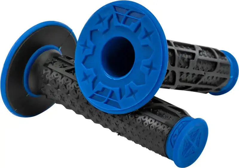 Pilot Ii Mx Grips Blue/Black - RV and Auto Parts