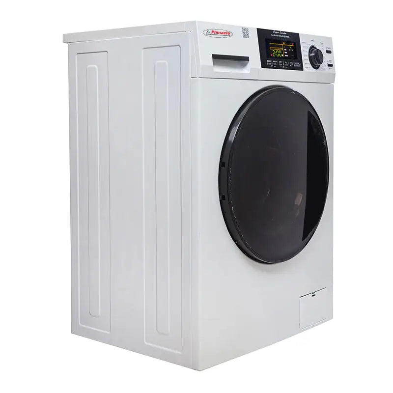 Pinnacle Delay Start And Oversuds Control Clothes Washer/ Dryer Combo Unit 22-4600 L W - White Super 15LBS