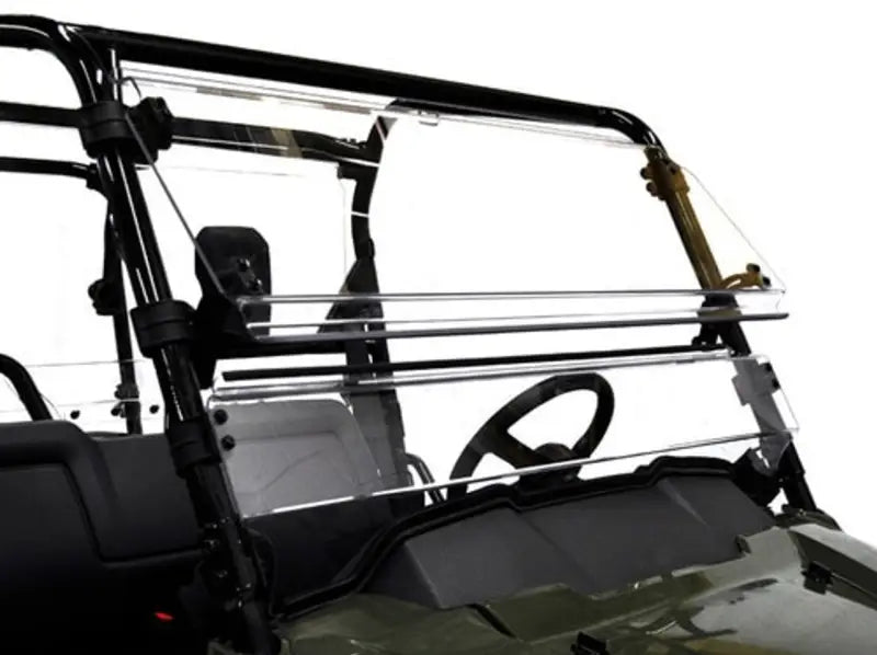 PIONEERWS1000 SPIKE D-2 tilting windshield with clear panels for UTVs