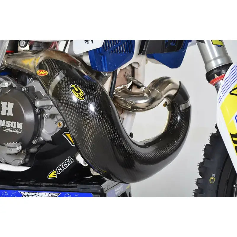 P3 Pipe Guard Carbon Fiber Ktm/Hus for Powersports