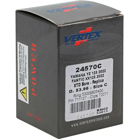 Piston Kit Cast 53.96/Std Yam 