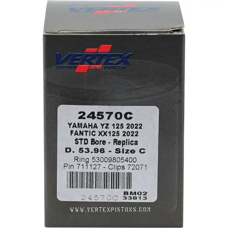 Piston Kit Cast 53.96/Std Yam 