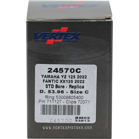 Piston Kit Cast 53.96/Std Yam 