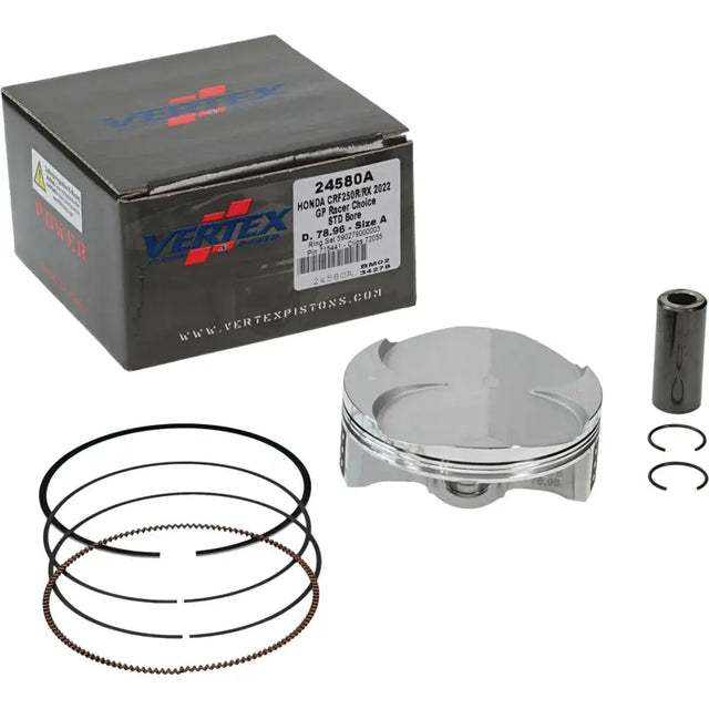 VERTEX Piston Kit Gp Rc Forged 78.96/Std 14.1:1 Hon for Powersports
