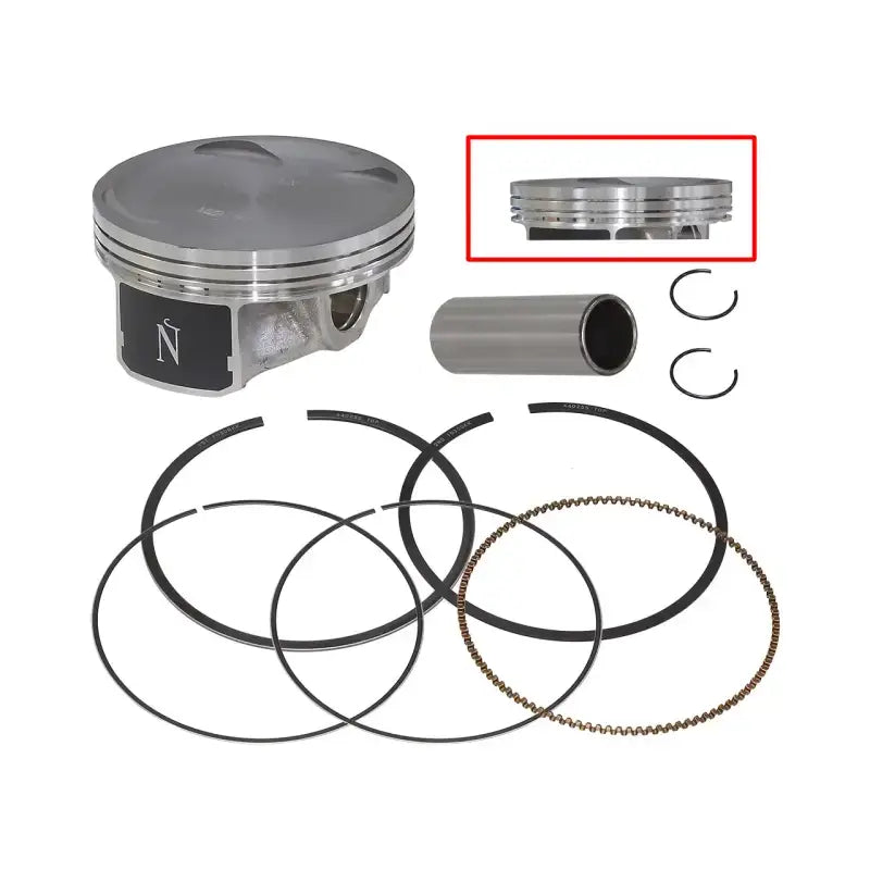 NAMURA Piston Kit Hyperdryve 103.97/+1.00 11:1 Yam for Powersports