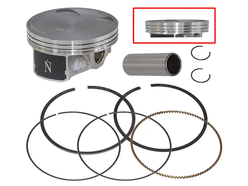 NAMURA Piston Kit Hyperdryve 103.97/+1.00 11:1 Yam for Powersports