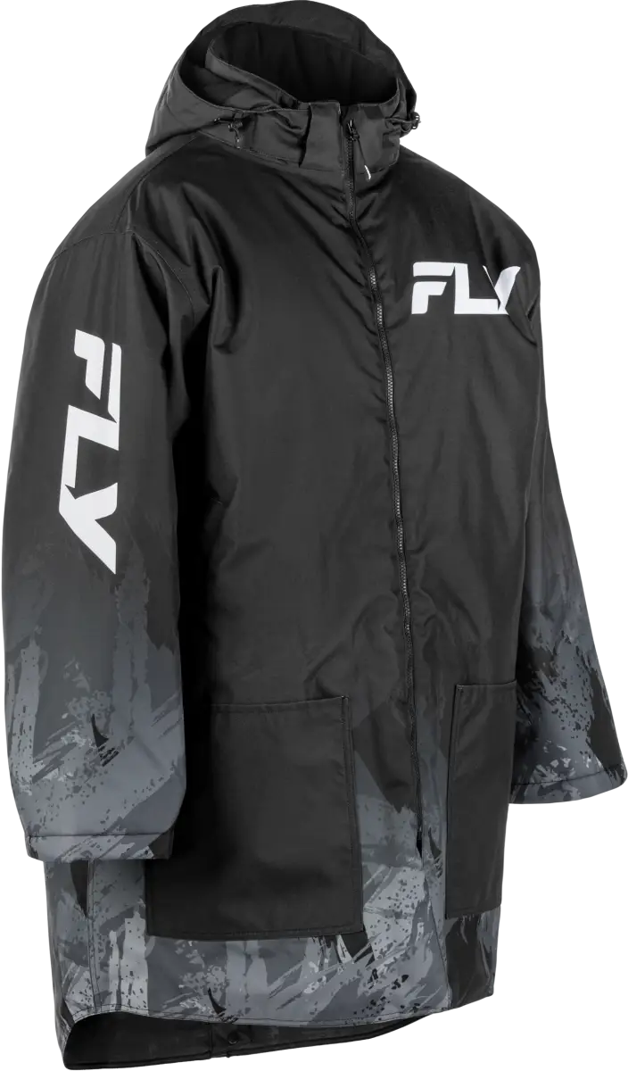 Pit Coat Black L/Xl - FLY RACING