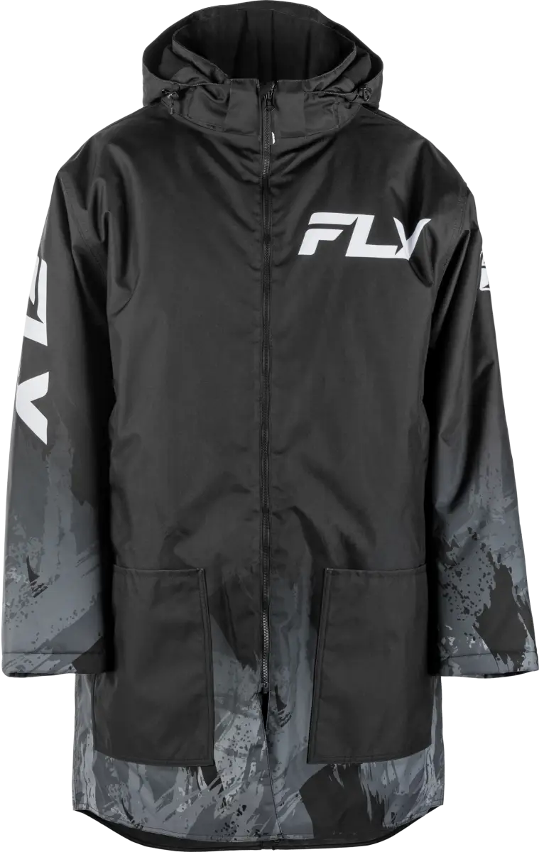 Pit Coat Black L/Xl - FLY RACING
